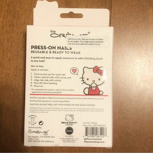 Hello Kitty Nail Set - Picture 2 of 4